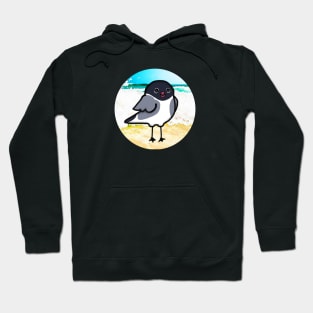 Gull at the Beach (Small Print) Hoodie